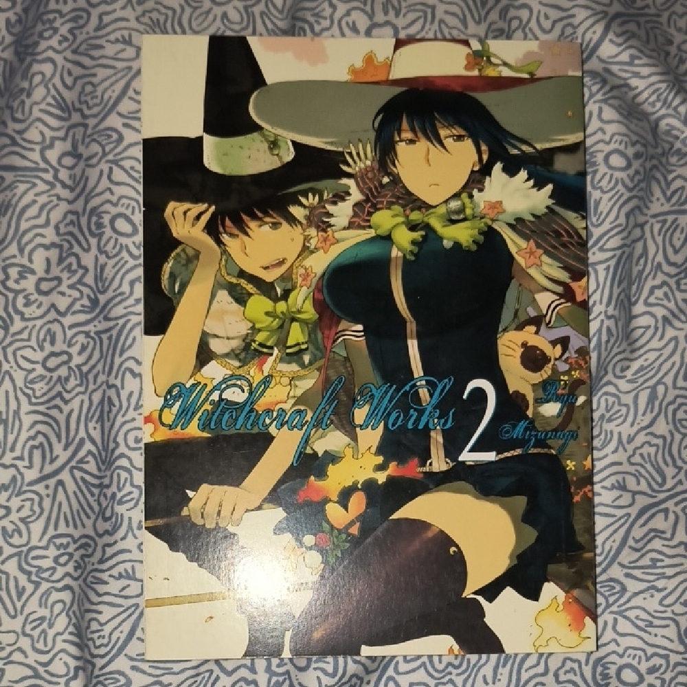 Witchcraft Works Vol. 2 Manga — Blue & Black Cover